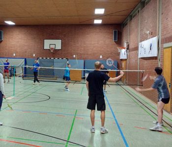 Badminton Weihnachts-Schleifchenturnier 2016