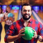 Bild zeigt eine Gruppe von Freunden, die Bowling spielen – © macniak - istockphoto.com - 640248644